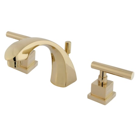 KS4982CQL 8 Widespread Bathroom Faucet, Polished Brass